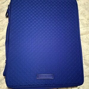 Vera Bradley Royal Blue Quilted Laptop Bag